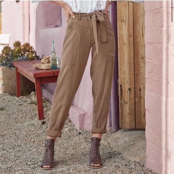 Sundance Fluid Days Lyocell Blend High Waist Pants - Picture 3 of 10